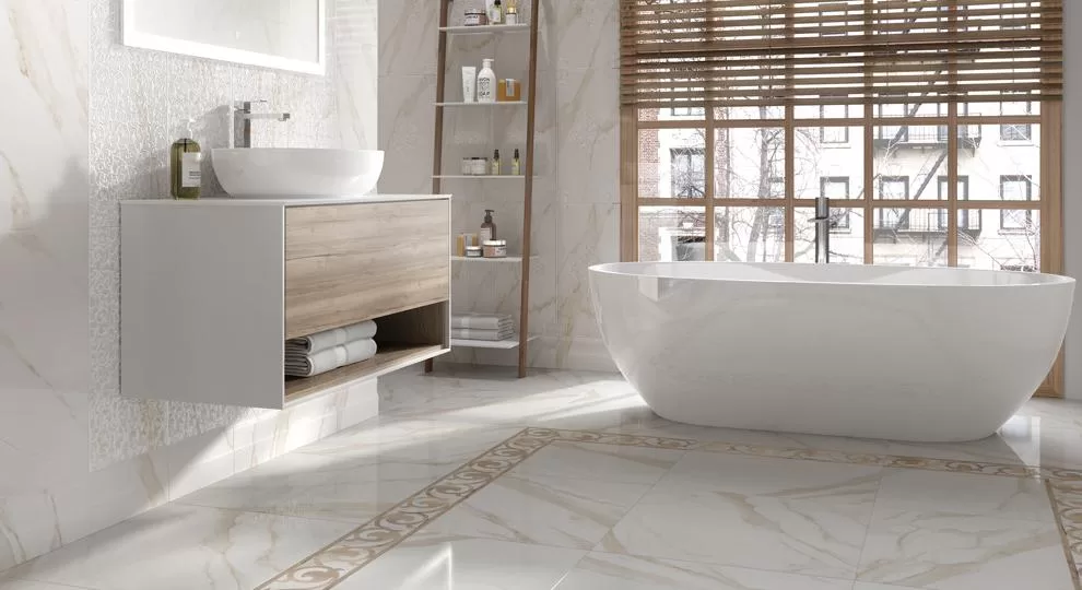 Также на фото: раковина Plaza накладная, 60 см.; тумба Plaza Modern подвесная, 80см.