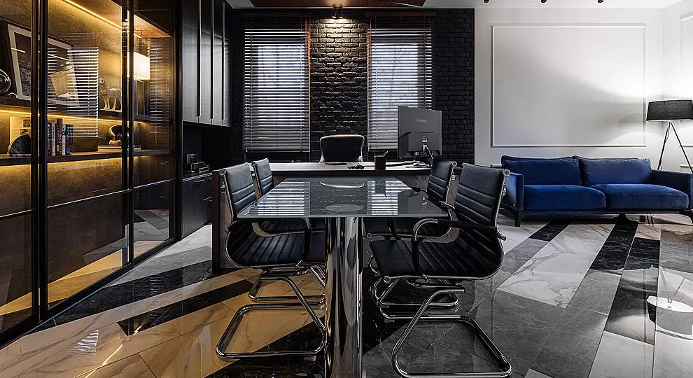 2019 г. Дмитрий Баландин, интерьер офиса, г. Красноярск