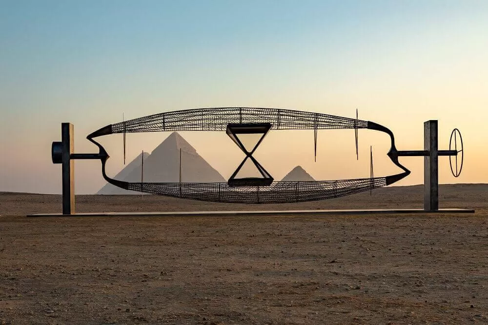 Персонализированный керамический гранит от KERAMA MARAZZI и Surface Lab на биеннале современного искусства Forever is now в Египте 