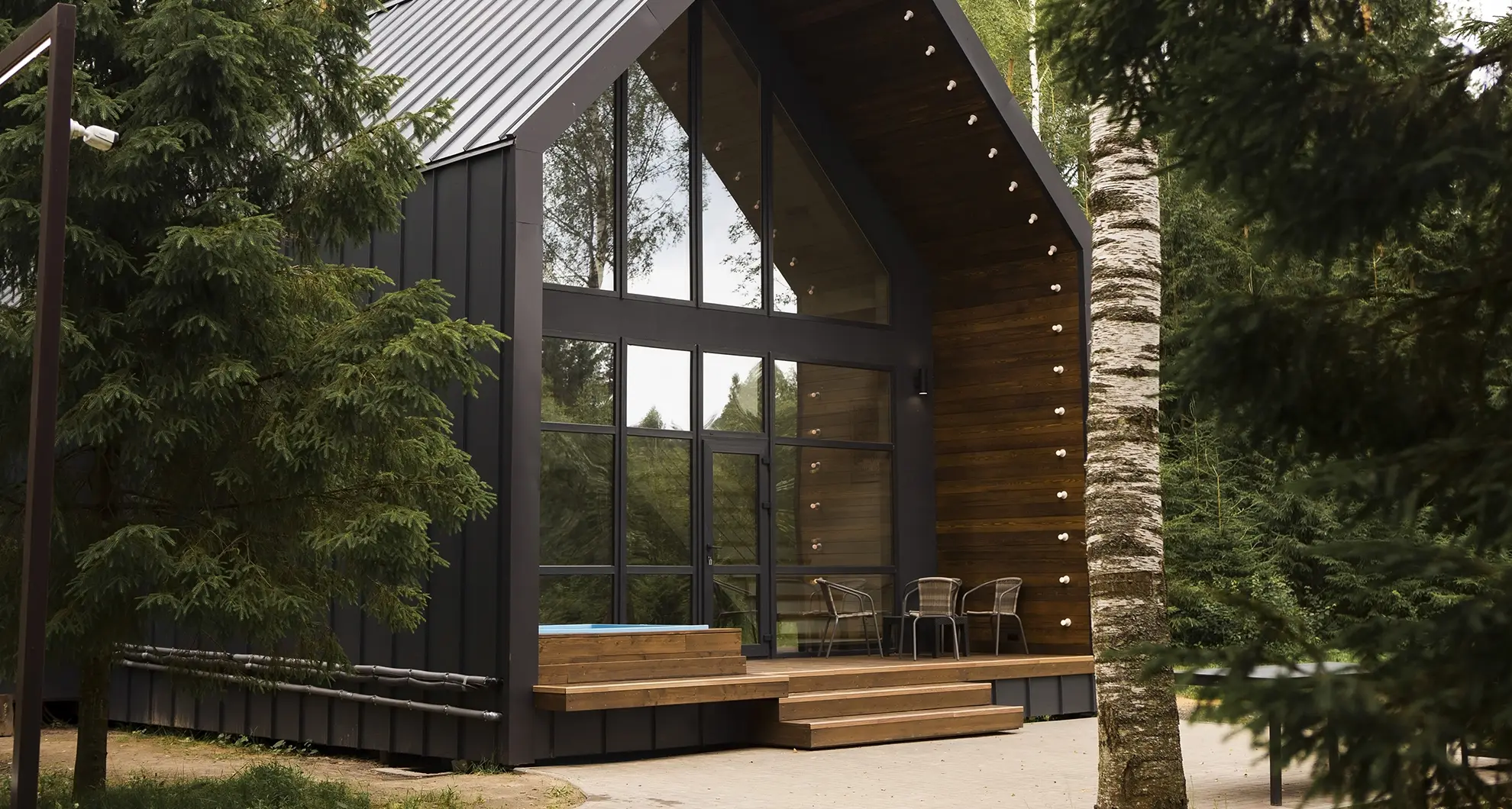 Скандинавский дом с баней в Тверской области