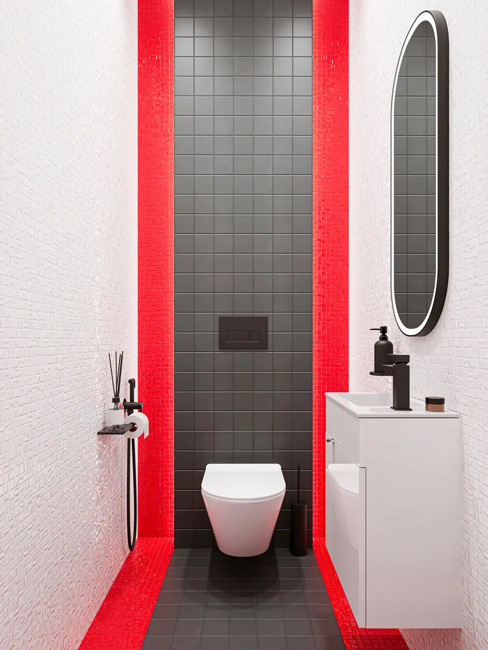 Готовое решение для ванной комнаты 1,8 кв.м («Агуста», Lato)