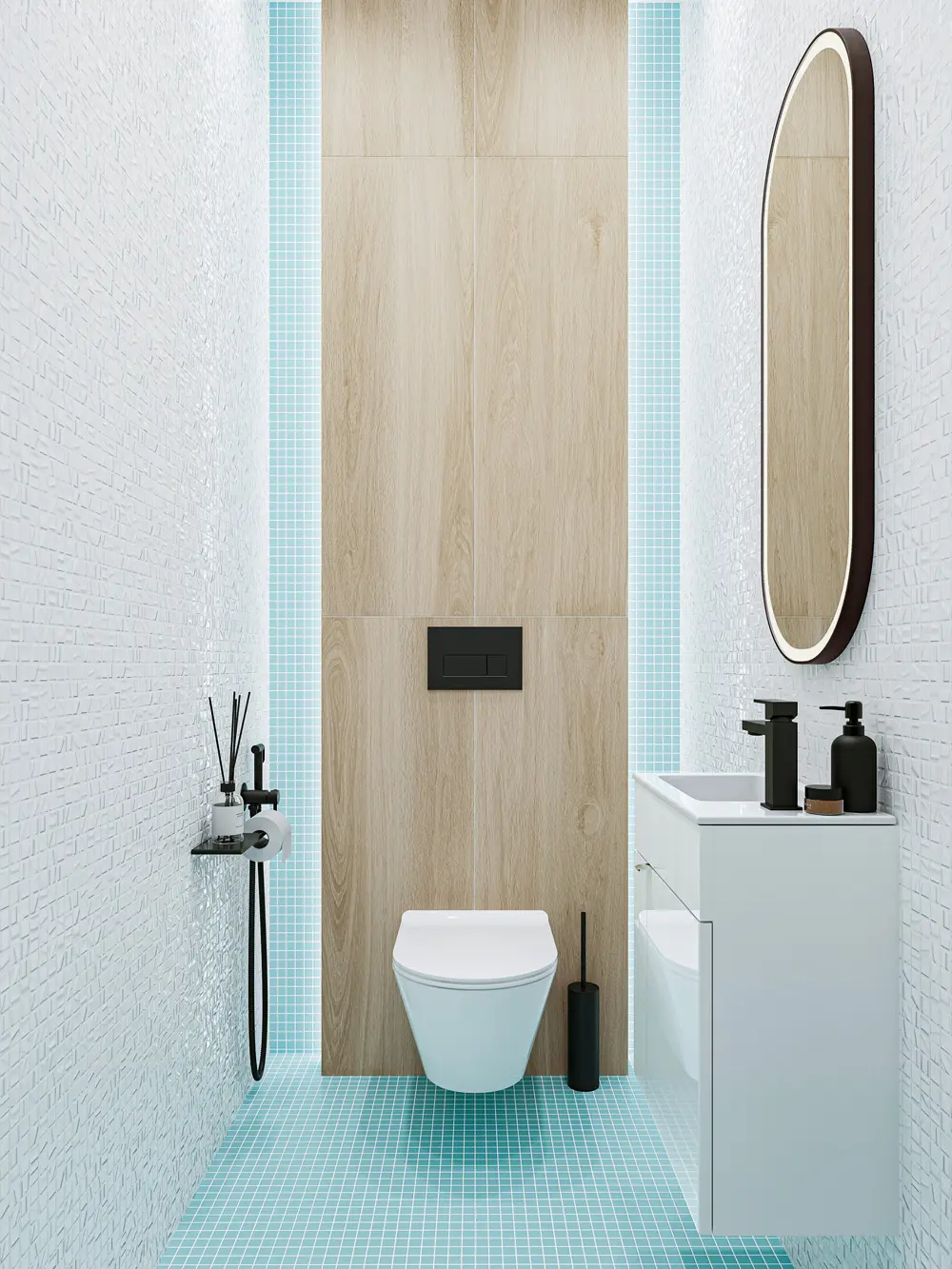 Готовое решение для ванной комнаты 1,8 кв.м («Ламбро», Lato)