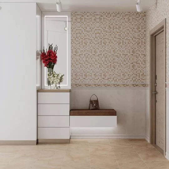 Нарезная мозаика «Стеллине», полотно 20х50; керамическая плитка «Стеллине» 