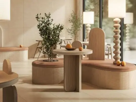 Плитка для кухни с цветами Таделакт