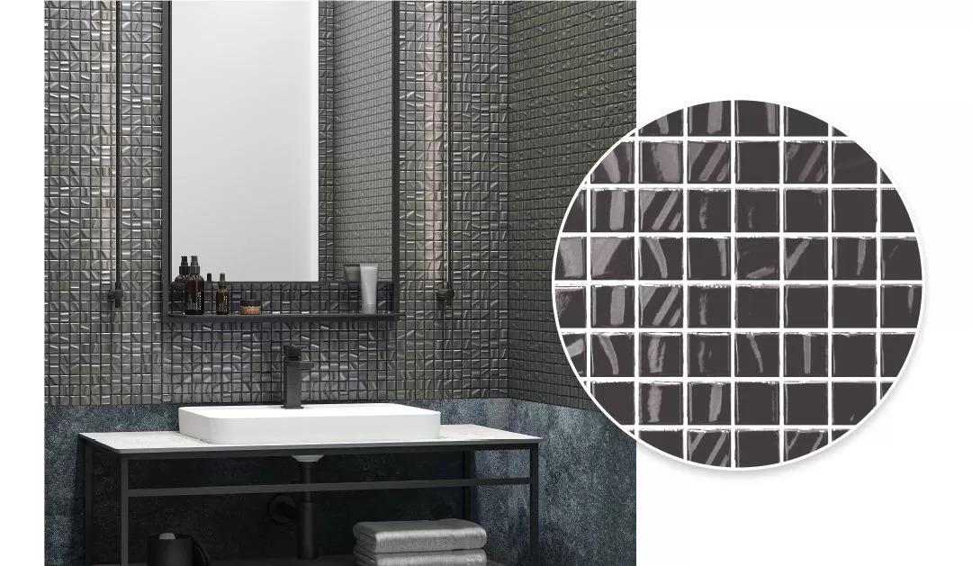 Мозаика для ванной комнаты 