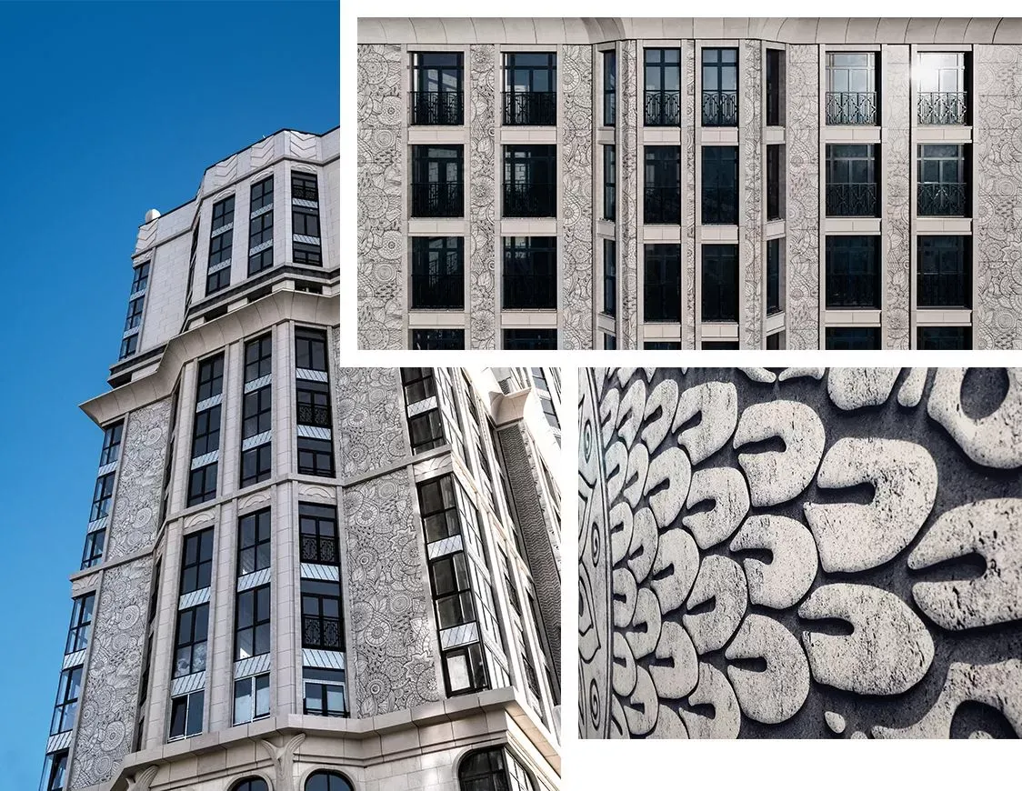 Большая плитка с индивидуальным дизайном