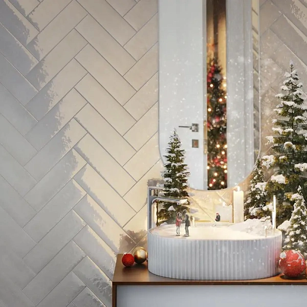 ГОТОВИМ ДОМ К НОВОМУ ГОДУ: СТИЛЬНЫЕ РЕШЕНИЯ ДЛЯ ВАННОЙ И НЕ ТОЛЬКО ОТ KERAMA MARAZZI